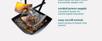Homedics Silver Springs Tabletop Water Fountain