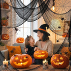 Cyantor Black Halloween Creepy Cloth, 5-Piece Set