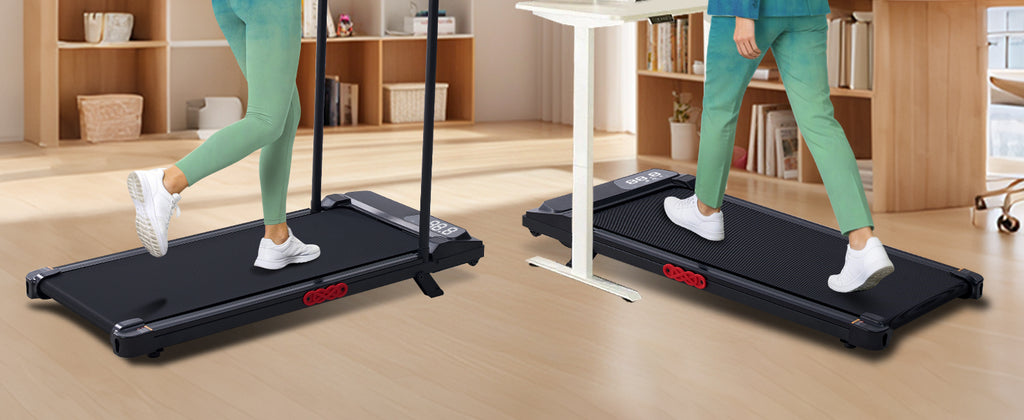 OKAYFOX V301 Under-Desk Walking Treadmill – Black X1 – product detail