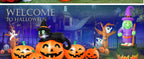 FunFanso HL18115-150 5-Foot Halloween Pumpkin & Black Cat Inflatable – 5FT Pumpkins, Orange, Black – 5FT Pumpkins / Orange, Black – product detail