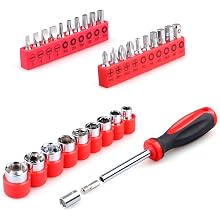 WINNER FTK156R 156-Piece Household Hand Tool Kit – 156-Pc. Ultimate Tool Kit, Red and Black – 156-Pc. Ultimate Tool Kit / ‎Red and Black – product detail