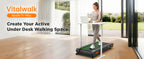 VITALWALK Apollo 11 Walking Treadmill – Grey – Grey / X-Large – product detail