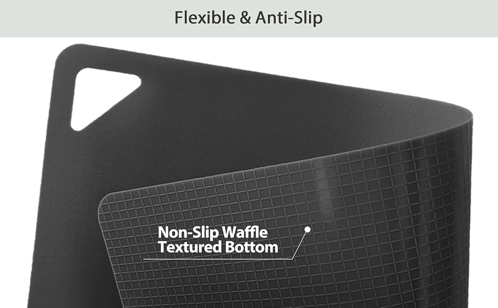 WK Flexible Cutting Mats, Mixed Grey, 3 Sizes
