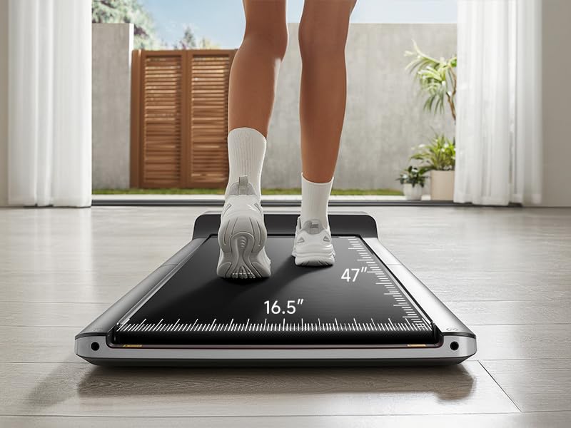 WALKINGPAD WPP1F Under-Desk Walking Treadmill – light gray – product detail