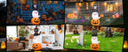 COMIN 69621 6-Foot Halloween Pumpkin & Ghost & Cat Inflatable – Multicolor – product detail