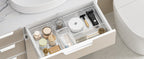 WOWBOX Clear Drawer Organizer Trays, 25-Pack