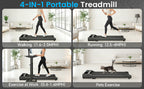Rythkore X2ZF Under-Desk Walking Treadmill – Black – product detail