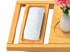 Banlilu Expandable Bamboo Bathtub Tray, Natural