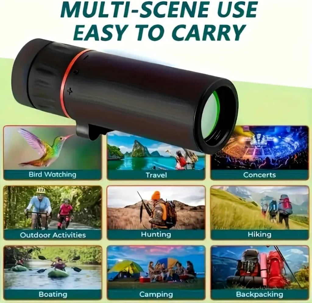 Compact 8x21 Handheld Monocular