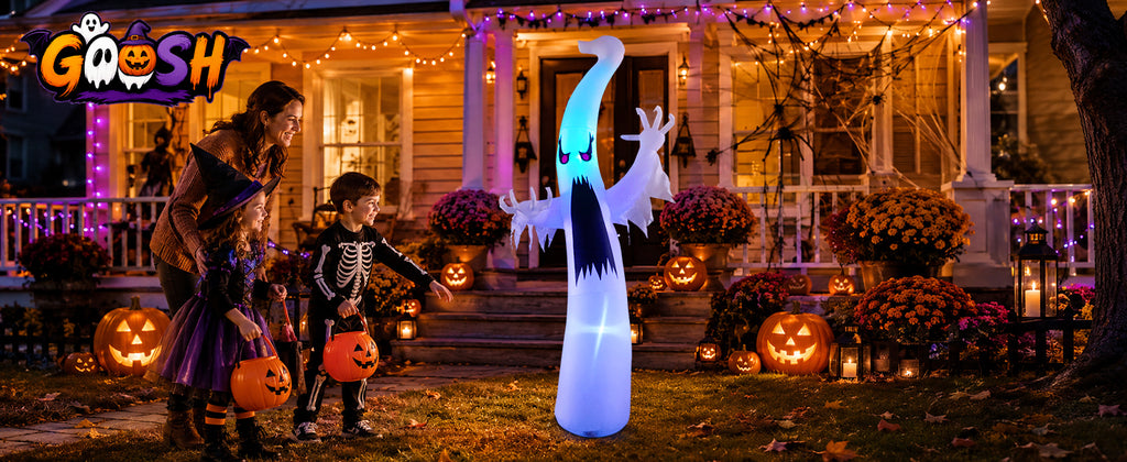GOOSH DJ-WS-69082-6 Halloween Ghost Inflatable – Multicolor – product detail