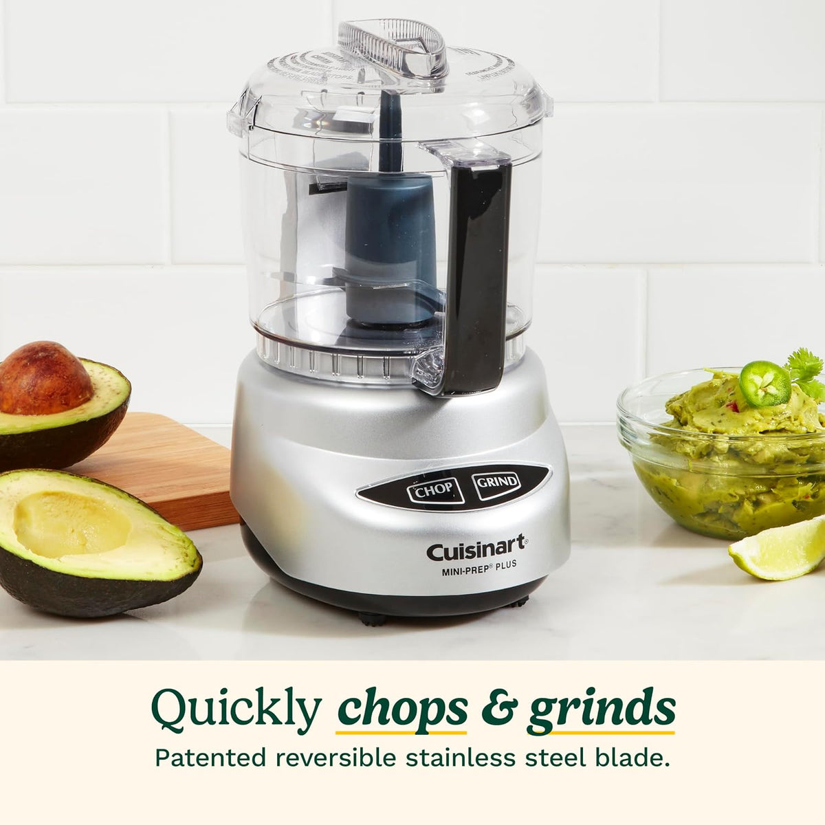 Cuisinart Mini-Prep Plus DLC-2ABC Food Processor, 3 Cup
