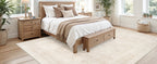 Luxturiy Vintage-Style Area Rug, Beige, 8 x 10 ft