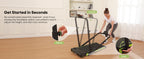 HADMAX H100 Walking Treadmill – Chartreuse – product detail