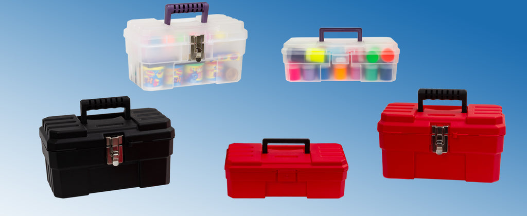 Akro-Mils 9912 12-Inch ProBox Plastic Tool Box – 1 Pack, Red – 1 Pack / Red – product detail