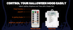 FairyGlim Lighted Halloween Swinging Ghost Decoration – White – product detail