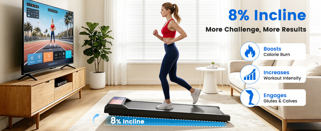 KibyBte 1 Under-Desk Walking Treadmill – Black – product detail