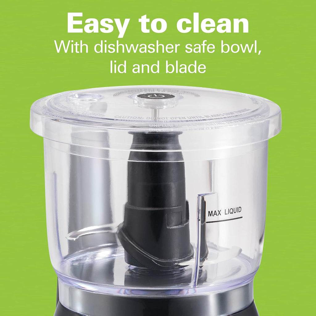 Hamilton Beach Stack-and-Press Food Chopper, 3 Cup