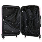 DUKAP DKINC00M-PNK Hardside Suitcase – 24 Inch, Pink – Pink / 24 Inch – product detail