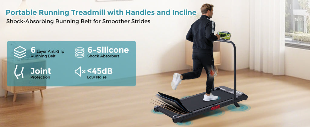 OKAYFOX V301 Under-Desk Walking Treadmill – Black X1 – product detail