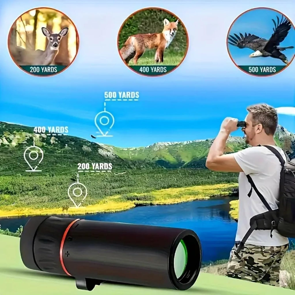 Compact 8x21 Handheld Monocular