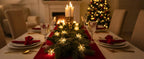 CESOF Warm White Snowflake String Lights, 20 ft