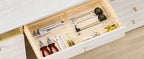 WOWBOX Clear Drawer Organizer Trays, 25-Pack