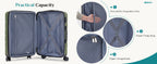 OLIXIS OLXLX-20IN Hardside Carry-On Suitcase – 20 IN, Olive Green – Olive Green / 20 IN – product detail