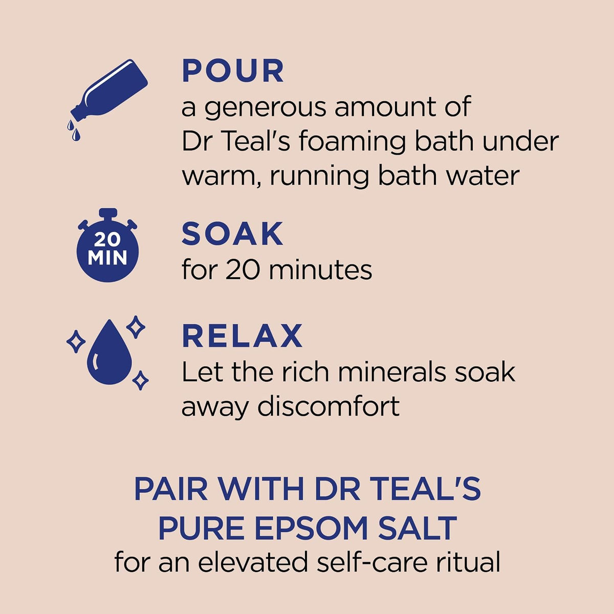 Dr Teal's Shea Butter and Almond Oil Foaming Bath, 62.5 fl oz