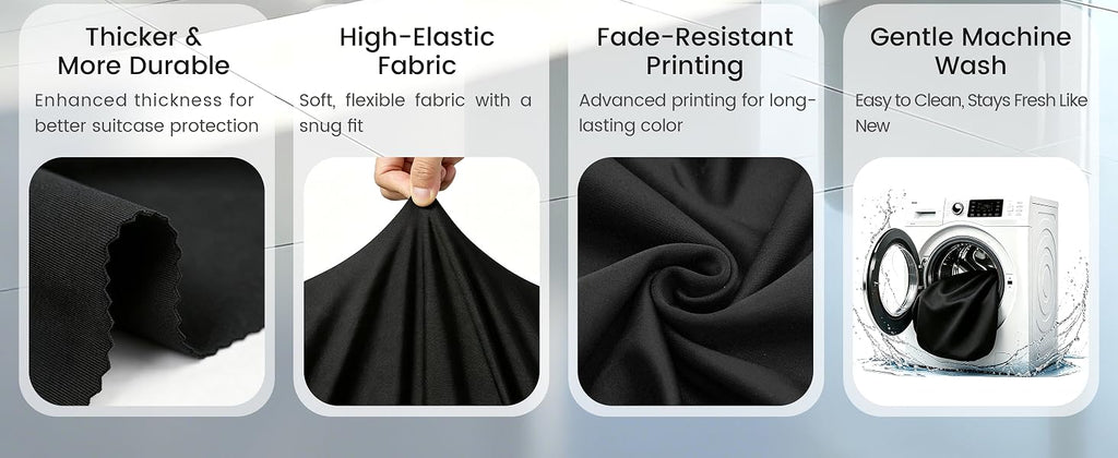 TRAVELKIN more than travel XL Luggage Cover – XL, Black – Black / XL – product detail